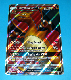 Pokemon Charizard GX SM60 HP250m Jumbo Card Holo - Image 1