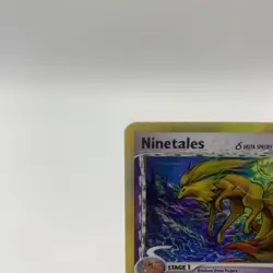 Pokemon Ninetales Delta Species Holo Rare 8/101 Dragon Frontiers Card LP - Image 2