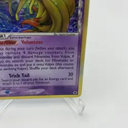 Pokemon Ninetales Delta Species Holo Rare 8/101 Dragon Frontiers Card LP - Image 5