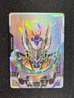 GUNDAM CARD GAME RESOURCE CARD - GFreD R-025 C++ FOIL - GD03 STEEL REQUIEM - Image 1
