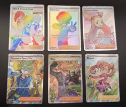 Pokemon Full Art Trainer 6-card Lot - NM/M - Image 1