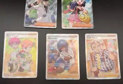 Pokemon Full Art Trainer Lot 5 Cards - NM/M - Image 2