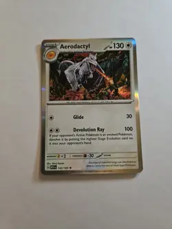 Aerodactyl - 142/165 - Holo Rare - Scarlet & Violet 151 - Pokemon Card - Image 1