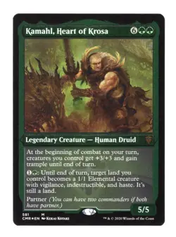 Kamahl, Heart of Krosa MTG Commander Legends Mythic NM x1 - Magic Card - Image 1