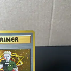 Lt. Surge Gym Heroes Holo Rare Japanese Pokemon Card MP/HP - Image 2