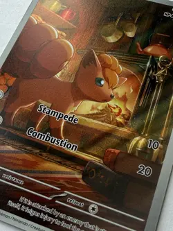 Pokemon TCG Vulpix Illustration Rare Card #138/132 - Image 2