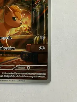 Pokemon TCG Vulpix Illustration Rare Card #138/132 - Image 5