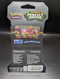 Pokemon TCG Perfect Order Booster Pack Factory Sealed Blister Pack Pokemon Cards - Image 2