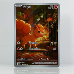 Vulpix - 138/132 - Mega Evolution Illustration Rare Pokemon Card - NM - Image 1