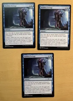 3 MTG Hidden Strings Cards, Promo: Unique And Miscellaneous - Image 1