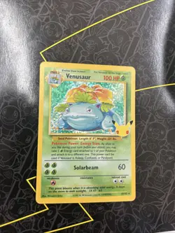Pokemon Venusaur Celebrations Classic Collection Holo Rare 100 HP Card 15/102 - Image 1