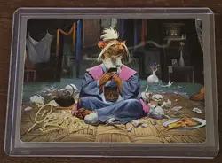 Magic The Gathering TMNT's Lot of (2) Art Series Cards(Gold Stamped) Exact Shown - Image 2