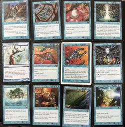 75 Card Blue MTG Custom Vintage Deck Collection Starter - Mana Draw - Image 1
