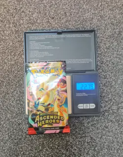 *EXTREMELY HEAVY* Potential Rare Cards! Ascended Heroes Sealed Booster Pack - Image 1