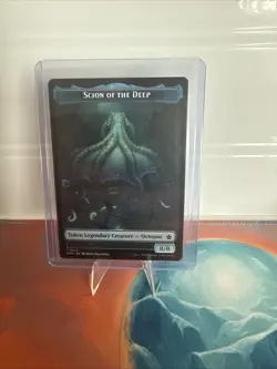 MTG TCG Foundations Scion of the Deep Koma's Coil Doubled-Sided Token 13 11 - Image 2
