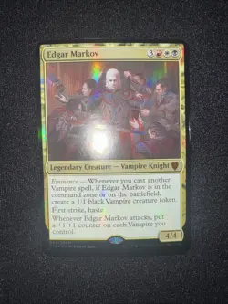 Edgar Markov (Commander 2017) Oversize Cards Foil - Image 2