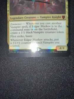 Edgar Markov (Commander 2017) Oversize Cards Foil - Image 4
