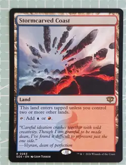 Stormcarved Coast - 0263 - Secrets of Strixhaven SOS - MTG - NM - Image 1