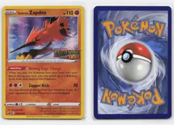 GALARIAN ZAPDOS (PRERELEASE) SWSH124 HOLO PROMO SWORD & SHIELD PROMO POKEMON - Image 3