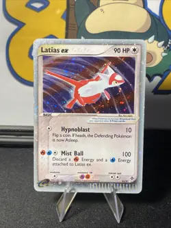 Pokemon TCG Latias ex 93/97 Dragon Ultra Rare Holo Vintage 2003 SWIRL - Image 3