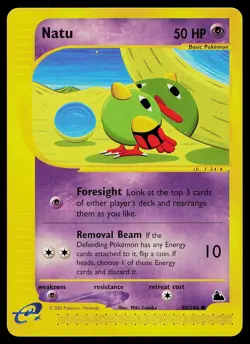 Pokemon Card - Natu Skyridge 80/144 Common - Image 1