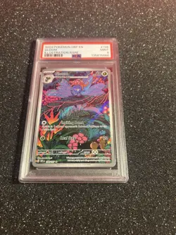 2023 Pokemon Obf EN-Obsidian Flames Gloom Illustration Rare PSA 9 #198 - Image 1