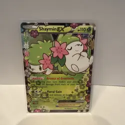 2013 POKEMON XY BLACK STAR PROMO #XY148 SHAYMIN EX - Image 1
