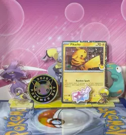Pikachu 051/162 Pokemon Day 2026 Cosmos Holo With Coin 30th Anniversary - Image 1