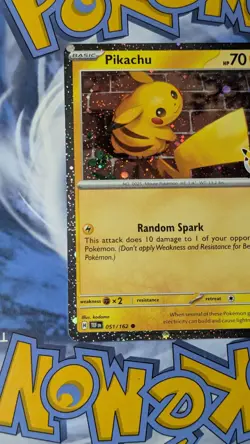 Pikachu 051/162 Pokemon Day 2026 Cosmos Holo With Coin 30th Anniversary - Image 5