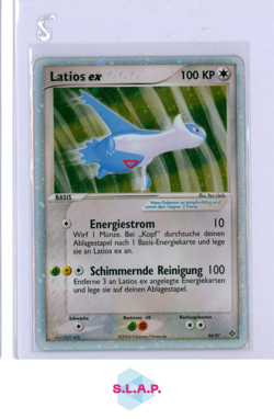 LATIOS EX 94/97 HOLO POKEMON EX DRAGON FRONTIERS 2004 GER - Image 1