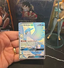 Pokemon Articuno GX Full Art Shiny Holo Rare SV54/SV94 Hidden Fates 170 HP 🔥 - Image 1