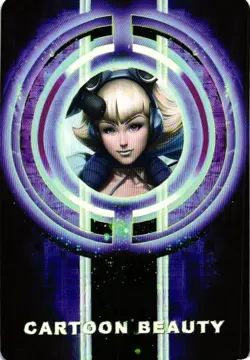 SAMUS ARAN Cartoon Beauty HOLOGRAPHIC Goddess Story Custom Art Collectible Card - Image 2