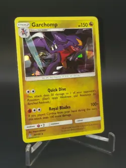 Pokemon TCG 2018 Garchomp 99/156 Ultra Prism Cracked Ice Holo Mint Condition 💎 - Image 1