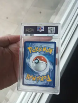 2025 Pokemon Destined Rivals Rotom Illustration Rare #197 PSA 8 - Image 2