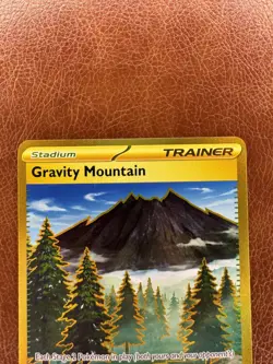 Pokemon TCG - Gravity Mountain 250/191 - Surging Sparks - Holo Gold Hyper Rare - Image 2