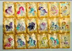 Kayou My little Pony 2025 Stars vol.2 Basic card USR/SCR/UR/SSR Set - Image 3