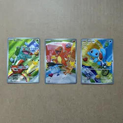 Pokemon First Partner Illustration Collection Kanto Gen 1 Starter - PACK FRESH✅ - Image 1