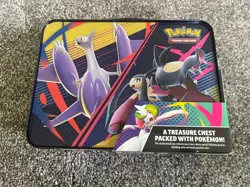 Pokemon TCG: Collector Tin Chest Mega Gardevoir & Mega Lucario - Empty/Opened - Image 2