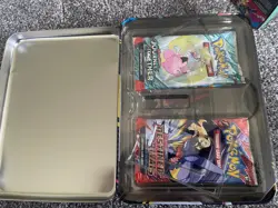 Pokemon TCG: Collector Tin Chest Mega Gardevoir & Mega Lucario - Empty/Opened - Image 3