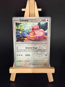Schlurp 124/162 Reverse Holo Pokemon Karte TCG aus Gewalten der Zeit - Image 1