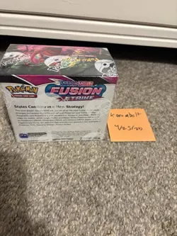 Pokemon TCG Fusion Strike Booster Box Sealed Sword & Shield 36 Packs - Image 3