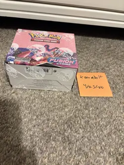 Pokemon TCG Fusion Strike Booster Box Sealed Sword & Shield 36 Packs - Image 5