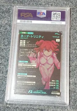 Neena Trinity Promo Arsenal Base Valentine Trading Card PSA 10 One Owner - Image 2