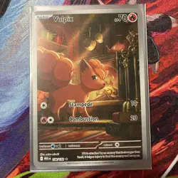 Pokemon TCG Vulpix 138/132 Illustration Rare - Image 3