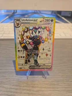 Pokemon Umbreon ex #176 Premium Figure Collection Promo - Image 2