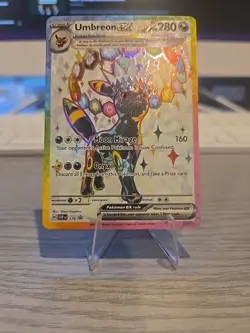 Pokemon Umbreon ex #176 Premium Figure Collection Promo - Image 3