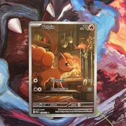 🔥Pokemon TCG Vulpix Illustration Rare Mega Evolutions #138/132 NM/M Condition🔥 - Image 1