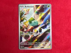 Pokemon TCG Bulbasaur 143/142 Stellar Crown Illustration 2024 Edition - Image 1