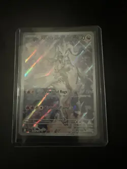 Pokemon TCG N's Reshiram 167/159 Journey Together Holo IR NM - Image 1