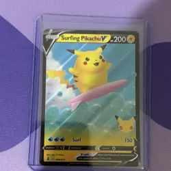 POKEMON CELEBRATIONS Flying Pikachu V ENGLISH LOT OF 2 + 1 SURFING PIKACHU - Image 3